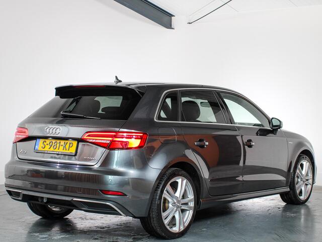 Audi A3 SPORTBACK 1.4 e-tron S-line, ACC, Trekhaak, LED koplampen, Keyless Entry, Trekhaak, Bluetooth, Stoelverwarming