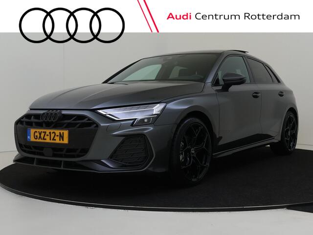 Audi A3 SPORTBACK 35 TFSI S edition | Leder S-Line| PANO | Keyless Entry | Optiekpakket Zwart | Privacy Glass | Stoelverwarming | 19 inch | 3-zone Airco | Adapt. Cruise Control | Parkeersensoren V/A