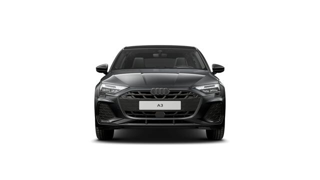 Audi A3 SPORTBACK 40 TFSI e 204 S tronic S edition Automaat | Audi soundsystem | Ledkoplampen, ledachterlichten, dynamische knipperlichten achter | Optiekpakket zwart plus | S line-interieur met sportstoelen en zwarte stoffen-kunstlederen bekleding | Verwarmbare voorstoele