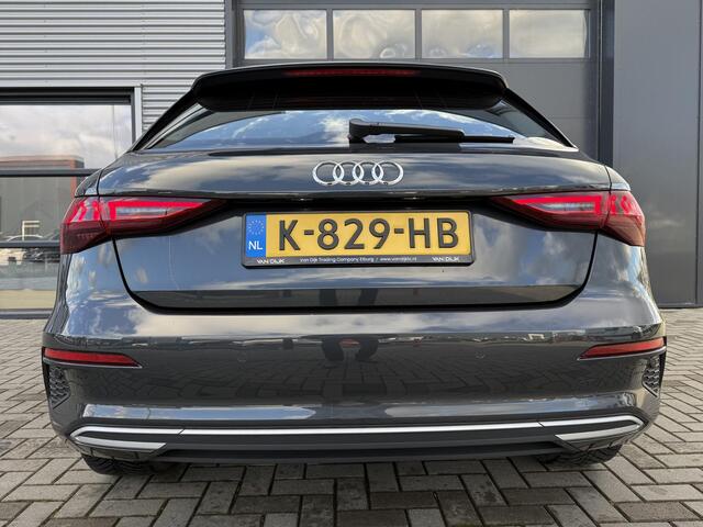 Audi A3 SPORTBACK 30 TFSI Business edition ?Automaat ?Full LED Adaptief ?Virtal Cockpit ?Sportstoelen ?Navigatie ?Apple Carplay & Android Auto ?Climate ?Cruise ?Parkeersensoren ?Lichtmetaal