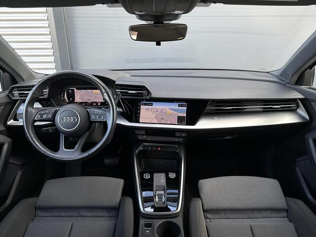 Audi A3 SPORTBACK 30 TFSI Business edition ?Automaat ?Full LED Adaptief ?Virtal Cockpit ?Sportstoelen ?Navigatie ?Apple Carplay & Android Auto ?Climate ?Cruise ?Parkeersensoren ?Lichtmetaal