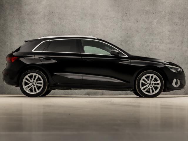 Audi A3 SPORTBACK 30 TFSI Sport Automaat (APPLE CARPLAY, GROOT NAVI, SFEERVERLICHTING, ADAPTIVE CRUISE, SPORTSTOELEN, MATRIX LED, GETINT GLAS, DAKRAILS, PARKEERSENSOREN, NIEUWE APK, NIEUWSTAAT)
