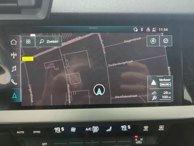 Audi A3 SPORTBACK 35 TFSI Business edition /AUT/ Metallic/ Digitale cockpit/ Led/ Leder Int./ Climatronic/ Navigatie/ Parkeersensoren 17 lmv
