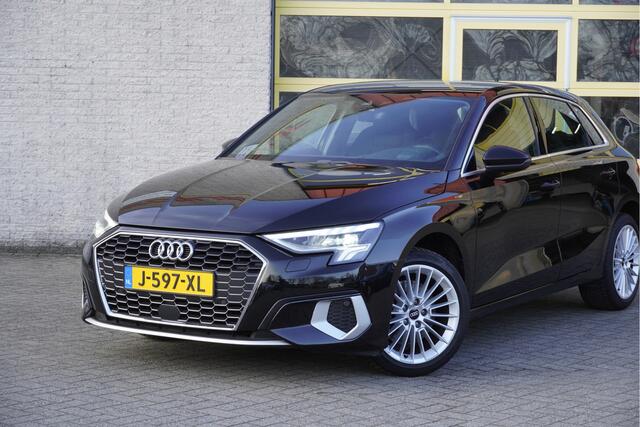 Audi A3 SPORTBACK 30 TFSI 5drs Business Edition BJ2020 Lmv 17" | Led | Pdc | Navi | Dynamische knipperlichten | App-Connect | Virtual cockpit | Climate control | Cruise control | Sportstoelen | Getint glas | Nw-model!
