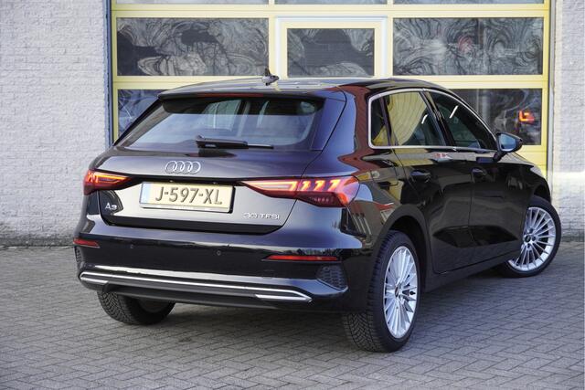 Audi A3 SPORTBACK 30 TFSI 5drs Business Edition BJ2020 Lmv 17" | Led | Pdc | Navi | Dynamische knipperlichten | App-Connect | Virtual cockpit | Climate control | Cruise control | Sportstoelen | Getint glas | Nw-model!