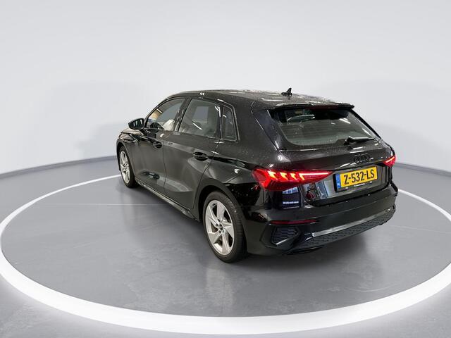 Audi A3 SPORTBACK 30 Tfsi 110pk S-tronic S edition · ACC · Camera · P-Sensoren · Park Assist · Smartphone Interface · Navi · Zwart Optiek · 17'' Inch · Garantie t/m 14-05-2028 of 100.000km