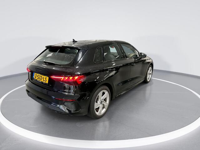 Audi A3 SPORTBACK 30 Tfsi 110pk S-tronic S edition · ACC · Camera · P-Sensoren · Park Assist · Smartphone Interface · Navi · Zwart Optiek · 17'' Inch · Garantie t/m 14-05-2028 of 100.000km