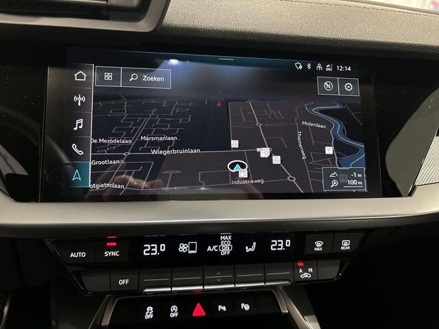 Audi A3 SPORTBACK 30 Tfsi 110pk S-tronic S edition · ACC · Camera · P-Sensoren · Park Assist · Smartphone Interface · Navi · Zwart Optiek · 17'' Inch · Garantie t/m 14-05-2028 of 100.000km