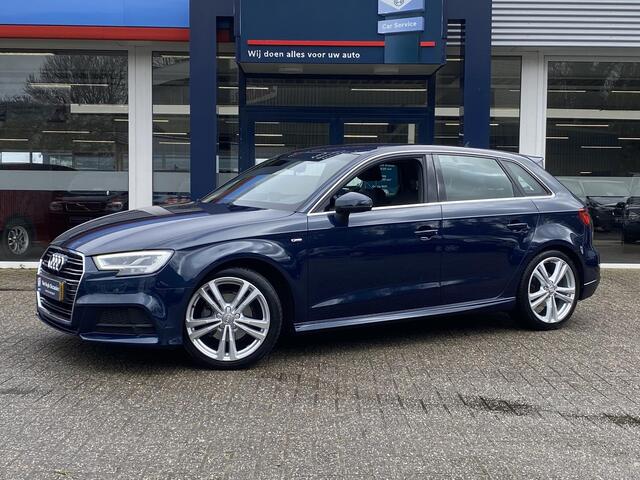Audi A3 SPORTBACK 30 TFSI Sport S Line Edition / Automaat / NL-Auto / 2e-Eigenaar / 97.000 KM / Cruise-Control / Climate-Control / Trekhaak / Radio-Bluetooth / Navi / LED / PDC-Achter / 18'' LMV / All-Season / ENZ.