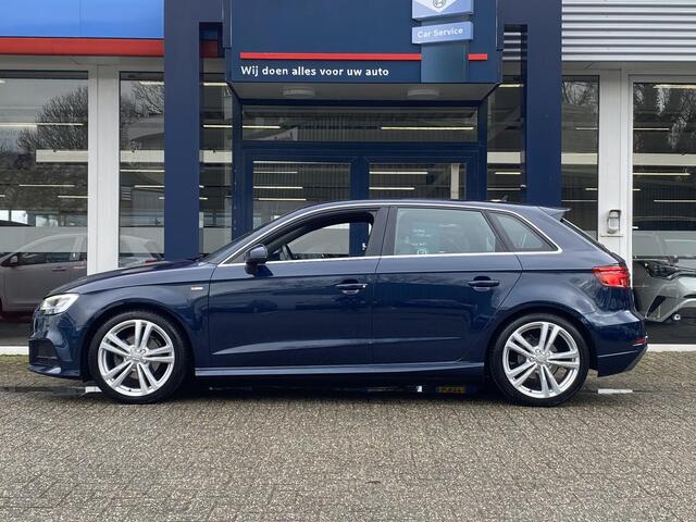 Audi A3 SPORTBACK 30 TFSI Sport S Line Edition / Automaat / NL-Auto / 2e-Eigenaar / 97.000 KM / Cruise-Control / Climate-Control / Trekhaak / Radio-Bluetooth / Navi / LED / PDC-Achter / 18'' LMV / All-Season / ENZ.
