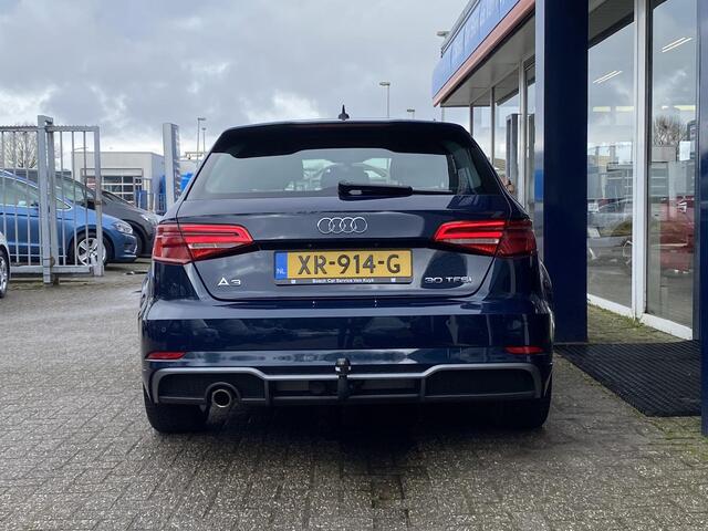 Audi A3 SPORTBACK 30 TFSI Sport S Line Edition / Automaat / NL-Auto / 2e-Eigenaar / 97.000 KM / Cruise-Control / Climate-Control / Trekhaak / Radio-Bluetooth / Navi / LED / PDC-Achter / 18'' LMV / All-Season / ENZ.