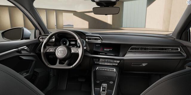 Audi A3 SPORTBACK 40 TFSI e | Advanced edition | 150 kW / 204 pk | Voordeel is ¤ 2.973,- | Optiek zwart plus | Donker glas achter | Assistentie pakket driving |