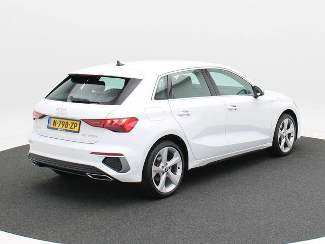 Audi A3 SPORTBACK 40 TFSi e 204 Pk Automaat S-Line | Full LED | 18 Inch | Adaptive Cruise | App Connect | Stoelverwarming | 69.586 Km!!