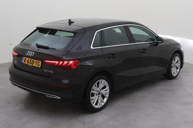 Audi A3 SPORTBACK 35 TFSI Business edition AUT/ Metallic/ Digitale Cockpit/ Led/ Leer Int+/ B &O Audio / Clima/ Navi/ Parkeersensoren/ 17 lmv