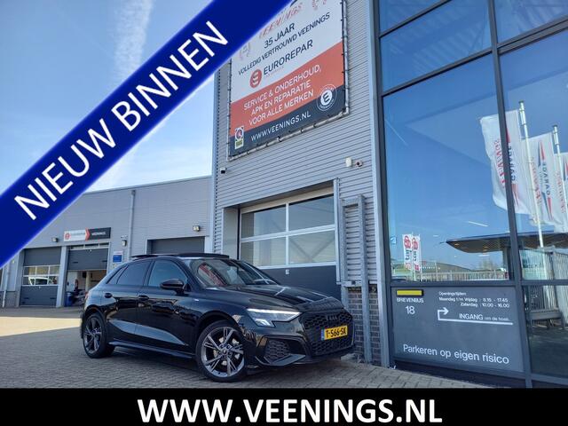 Audi A3 SPORTBACK 30 TFSI S edition - OPEN DAK - PANO - VIRTUAL - S-LINE - LED - NL AUTO