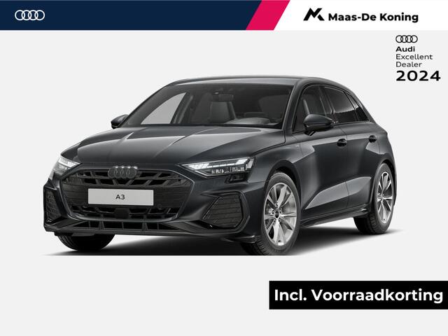 Audi A3 SPORTBACK S edition 35 TFSI 110 kW / 150 PK Sportback 7 vers Assistentie pakket driving+parking plus - Comfortpakket plus - Lichtpakket plus ambient light