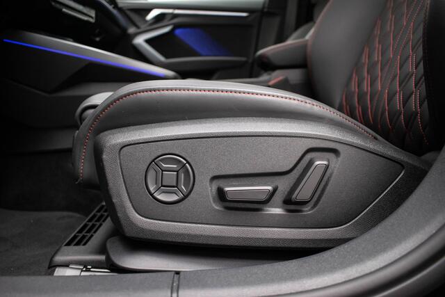 Audi A3 SPORTBACK S Line 3X Pano|Carbon|HUD|Sonos|Memory|RS Stoelen