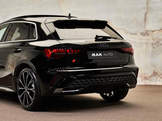 Audi A3 SPORTBACK 35 TFSI S Edition, MJ2025, 19'', pano, SONOS, matrix-LED, Assistentiepakket Pro, keyless, privacy, NP62k