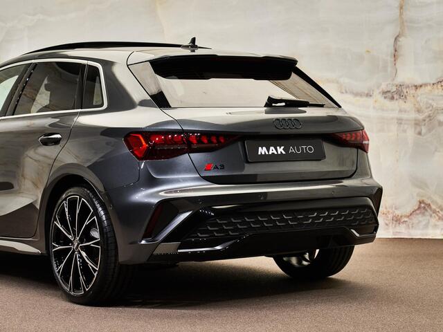 Audi A3 SPORTBACK 35 TFSI S Edition, MJ2025, 19'', pano, SONOS, matrix-LED, Assistentiepakket Pro, keyless, privacy, NP62k