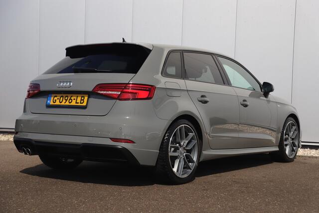 Audi A3 SPORTBACK 35 TFSI CoD Advance Sport 150PK Automaat Black Optic Virtual Cockpit Half Leder Stoelverwarming Navigatie Carplay Android Parkeersensor 18 inch S-Line Velgen