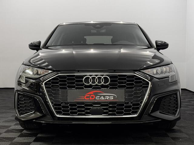 Audi A3 SPORTBACK 30 TFSI S-line Airco, Navi, Parkeersensoren, Virtual desk, Cruise control, Stoelverwarming, A start stop
