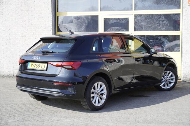 Audi A3 SPORTBACK 30 TFSI Automaat! Pro Line BJ2021 Lmv 16" | Led | Pdc | App-Connect | Virtual cockpit | Climate control | Cruise control | Getint glas