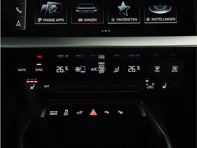 Audi A3 SPORTBACK S-Line 45 TFSIe 245 pk | Black Edition | LED | Navigatie | Adaptieve cruise | Stoelverwarming |