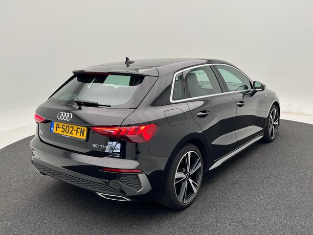Audi A3 SPORTBACK 30 TFSi 110 Pk Automaat S-Line | Cruise Control | CarPlay | Navigatie | Bluetooth | Parkeersensoren Achter | 18 Inch | 70.341 Km!!