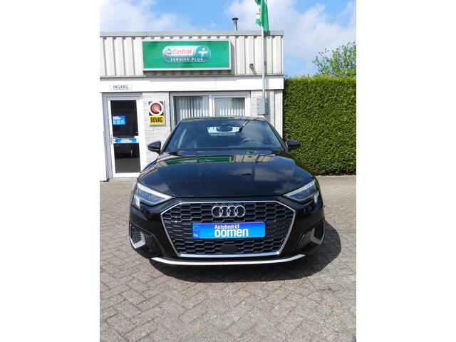 Audi A3 SPORTBACK 35 TFSI Business edition - 150PK - Panorama - Digitale Cockpit - Apple Carplay - Panoramadak - Lederen bekleding - Stoelverwarming - Automaat - 100% onderhouden - DAB - Navigatie - LED koplampen - Dynamische knipperlichten