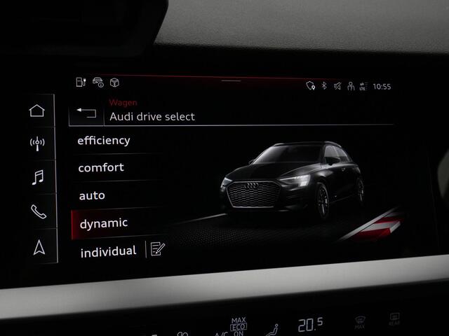 Audi A3 SPORTBACK 40 TFSI e 204PK Advanced S-line edition | Navigatie MMI Plus | Stoelverwarming | Parkeersensoren achter | Standkachel | Audi Drive Select |