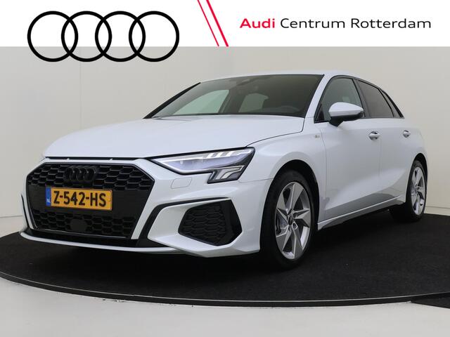 Audi A3 SPORTBACK 35 TFSI S edition | Navigatie plus | Stoelverwarming | Sfeerverlichting | CarPlay | Virtual cockpit | S-line interieur | Draadloze telefoonlader |