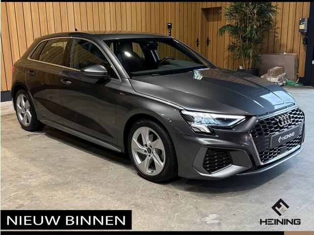 Audi A3 SPORTBACK 30 TFSI S edition S-Line binnen en buiten. 36000 km met NAP!!!