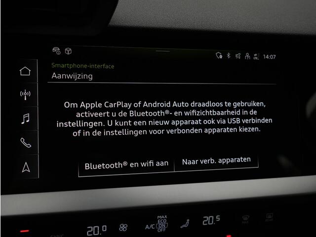 Audi A3 SPORTBACK 40 TFSI e 204 pk S-tronic Edition / S-Line | Achteruitrijcamera | Stoelverwarming | Adaptive Cruise | Keyless Entry | Parkeersensoren achter
