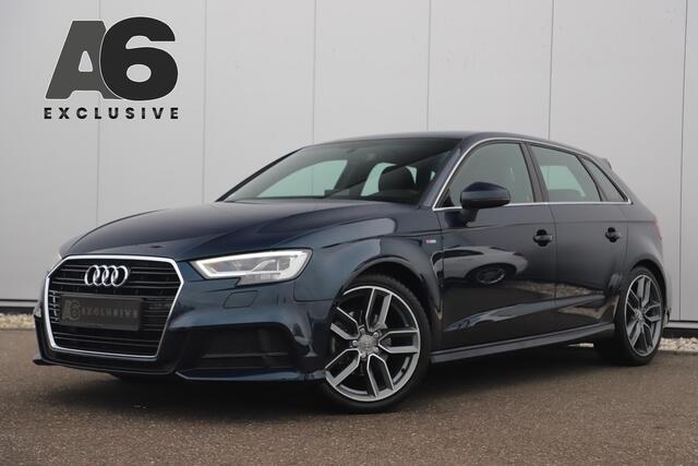 Audi A3 SPORTBACK 35 TFSI CoD S-Line Sport 150PK Automaat Virtual Cockpit Half Leder Stoelverwarming Navigatie Carplay Android 18 inch LMV Full LED Parkeersensor Clima Cruise