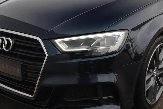 Audi A3 SPORTBACK 35 TFSI CoD S-Line Sport 150PK Automaat Virtual Cockpit Half Leder Stoelverwarming Navigatie Carplay Android 18 inch LMV Full LED Parkeersensor Clima Cruise