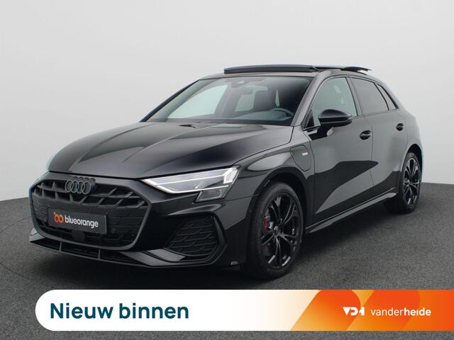 Audi A3 SPORTBACK 45 TFSI e S edition Competition 272PK S-Tronic Led matrix, adaptive cruise, schuif-kanteldak, keyless, achteruitrijcamera, stoelverwarming voor, 18" lichtmetaal