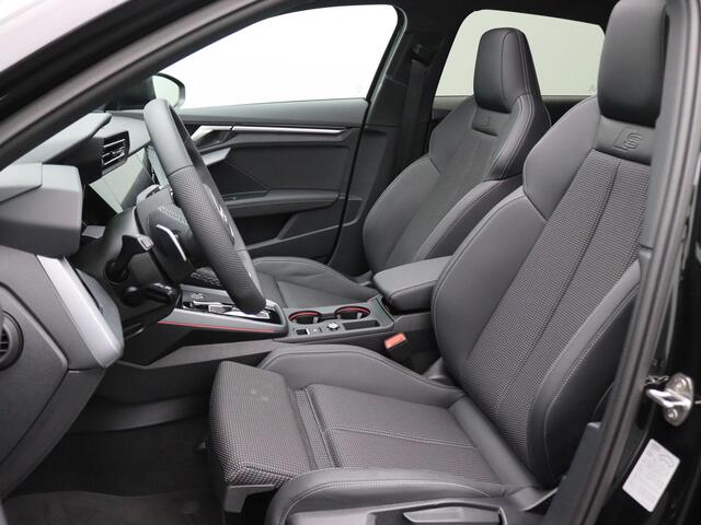 Audi A3 SPORTBACK 45 TFSI e S edition Competition 272PK S-Tronic Led matrix, adaptive cruise, schuif-kanteldak, keyless, achteruitrijcamera, stoelverwarming voor, 18" lichtmetaal