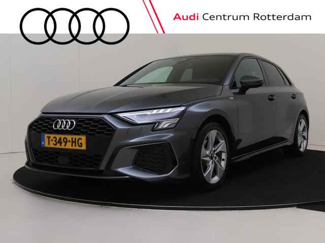 Audi A3 SPORTBACK 30 TFSI S edition | Navigatie plus | Virtual cockpit | CarPlay | Climate control | Draadloze telefoonlader | Parkeersensoren achter |