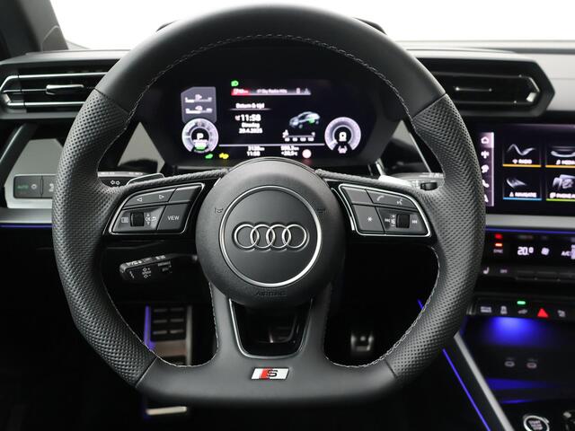 Audi A3 SPORTBACK 40 TFSI e S edition | Adaptieve Cruise Control | Stoelverwarming | Sfeerverlichting | Camera achter | Dynamisch knipperlicht |