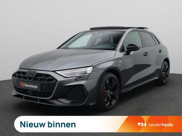Audi A3 SPORTBACK 45 TFSI e S edition Competition 272PK S-Tronic Led matrix, adaptive cruise, panoramadak, keyless, achteruitrijcamera, stoelverwarming voor, 18" lichtmetaal