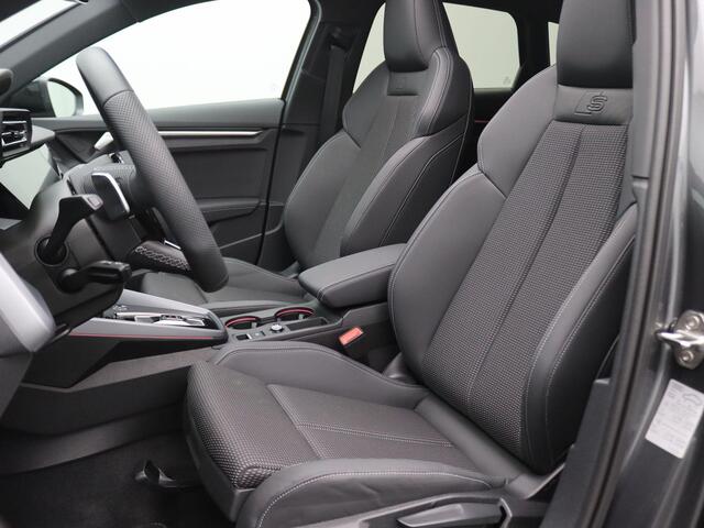 Audi A3 SPORTBACK 45 TFSI e S edition Competition 272PK S-Tronic Led matrix, adaptive cruise, panoramadak, keyless, achteruitrijcamera, stoelverwarming voor, 18" lichtmetaal