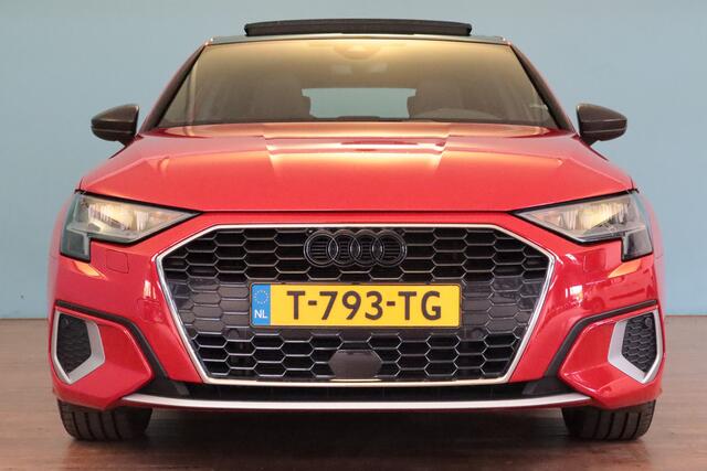 Audi A3 SPORTBACK 35 TFSI Advanced Edition Automaat 150PK S-line | APPCONNECT | CLIMA | PDC V+A | SCHUIF/KANTELDAK | STOELVERW |