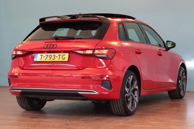Audi A3 SPORTBACK 35 TFSI Advanced Edition Automaat 150PK S-line | APPCONNECT | CLIMA | PDC V+A | SCHUIF/KANTELDAK | STOELVERW |