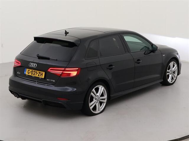 Audi A3 SPORTBACK 40 TFSI 2x S-Line / AUTOMAAT/ 190 PK/ PANO/ PARK. SENSOREN/ VIRTUAL COCKPIT/ LED/ NAVI/ 18" LMV