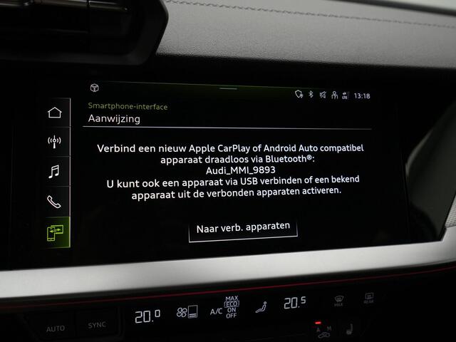 Audi A3 SPORTBACK 30 TFSI 110 pk S-tronic S edition / S-Line | Navigatie | Stoelverwarming | Sportonderstel