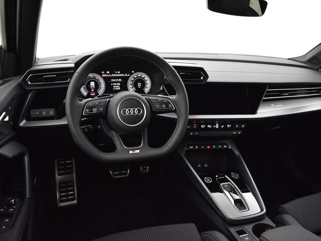Audi A3 SPORTBACK 40 TFSI e S edition 204 PK · Assistentiepakket Driving · Comfortpakket plus · Optiekpakket zwart plus · Sonos