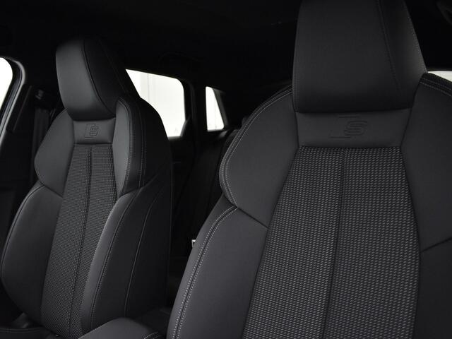 Audi A3 SPORTBACK 40 TFSI e S edition 204 PK · Assistentiepakket Driving · Comfortpakket plus · Optiekpakket zwart plus · Sonos