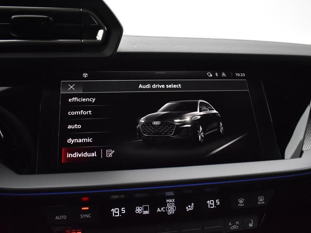 Audi A3 SPORTBACK 40 TFSI e S edition 204 PK · Assistentiepakket Driving · Comfortpakket plus · Optiekpakket zwart plus · Sonos
