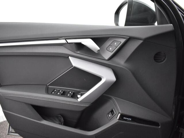 Audi A3 SPORTBACK 40 TFSI e S edition 204 PK · Assistentiepakket Driving · Comfortpakket plus · Optiekpakket zwart plus · Sonos