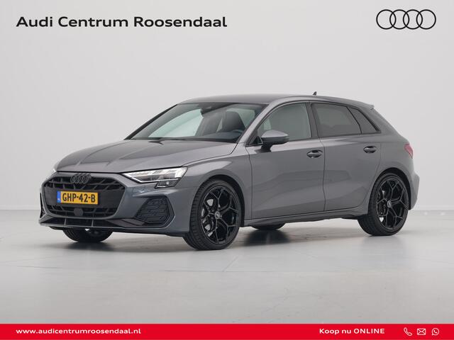 Audi A3 SPORTBACK 35 TFSI 150 pk S edition Facelift model, PDC, Optiek zwart plus, 19 inch